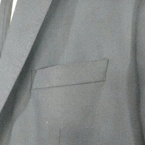 Wallin Bros Wool Blazer Sports Jacket Two Button Men Size 42 L Blue - Picture 3 of 10